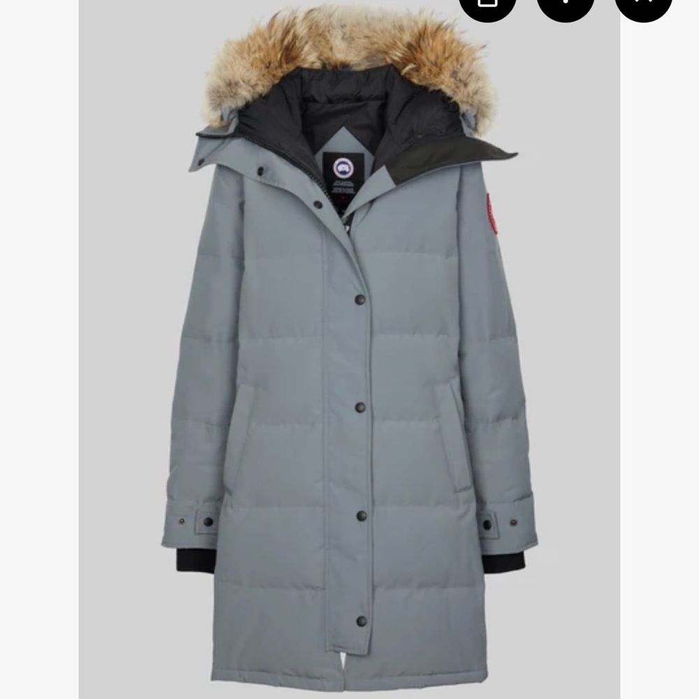 Canada Goose Shelburne Parka Light Gray